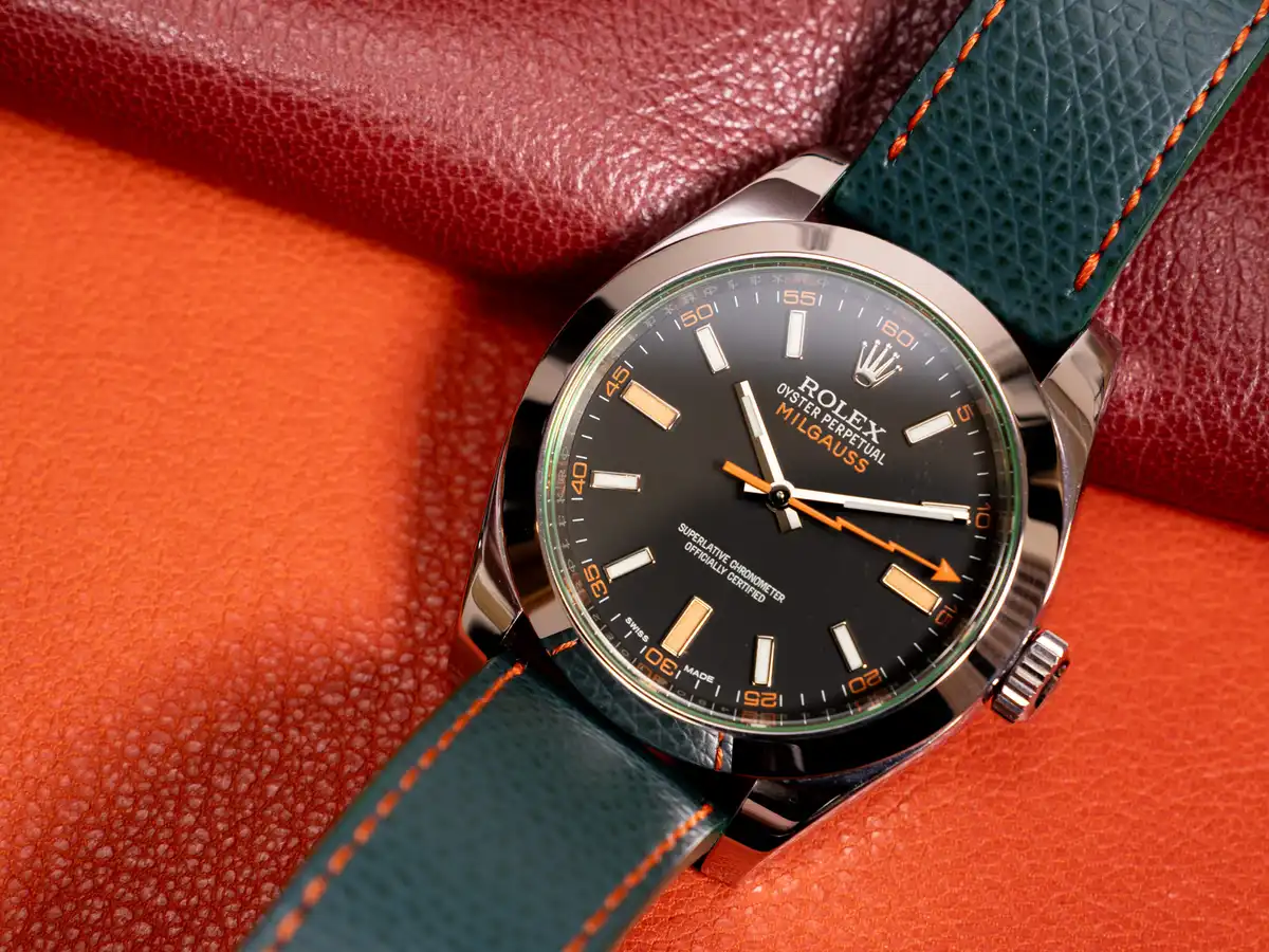 ロレックス ミルガウス 116400GV ジャン・ルソー 写真