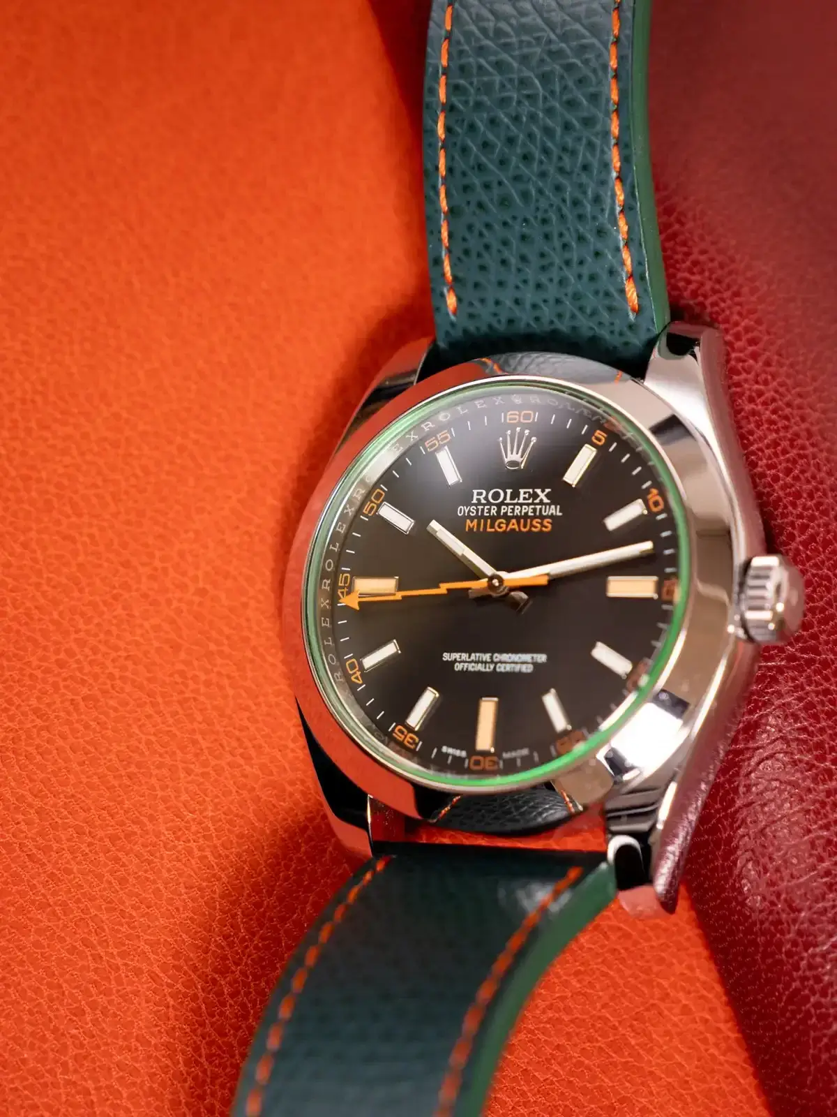 ロレックス ミルガウス 116400GV ジャン・ルソー 写真