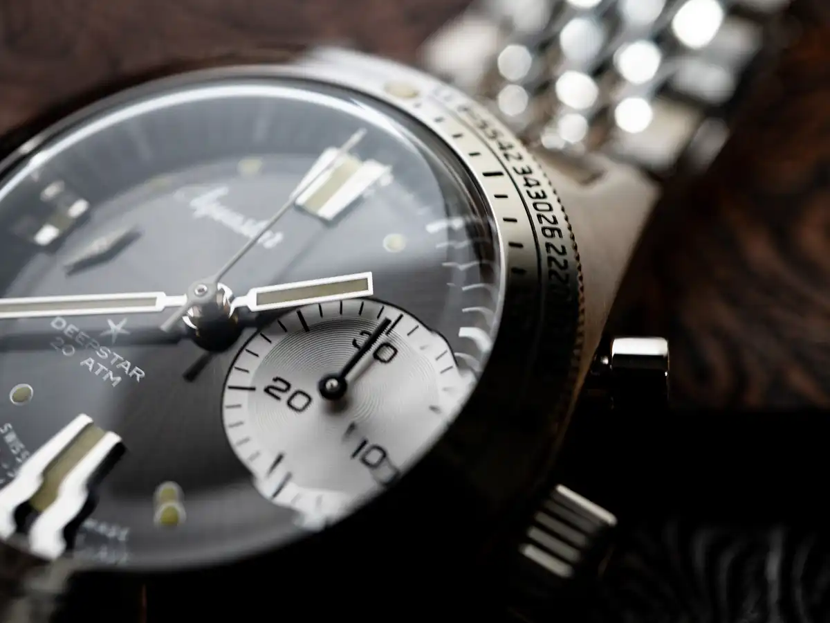 Deepstar 39mm Chronograph アクアスター Deepstar Chronograph レビュー 写真