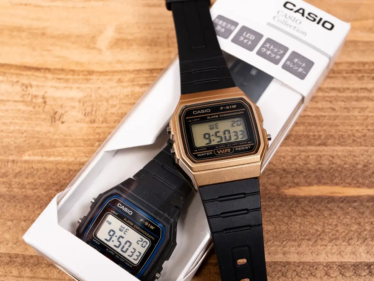 F-91W カシオ チープカシオ CASIO 写真