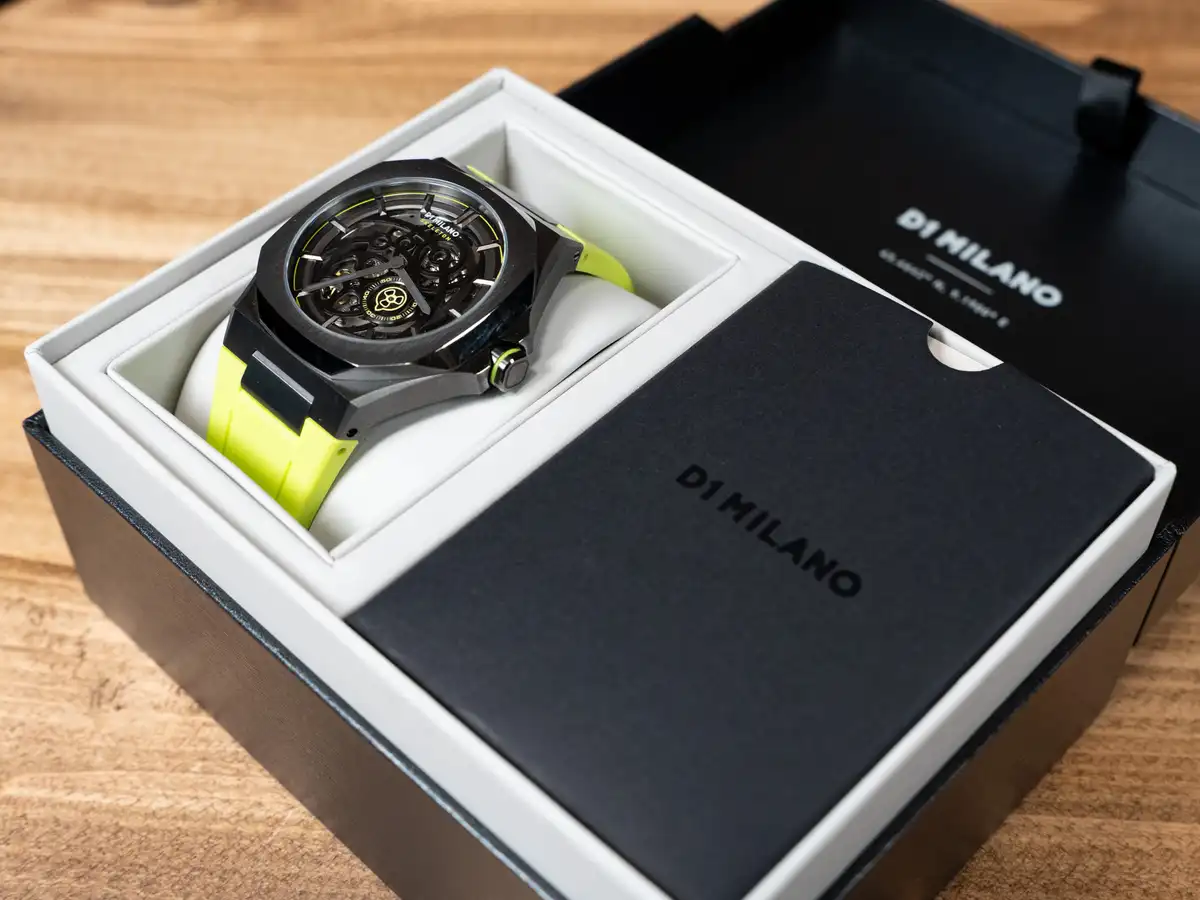 D1 MILANO ディーワンミラノ スケルトン SLICELIME SKRJ15 レビュー