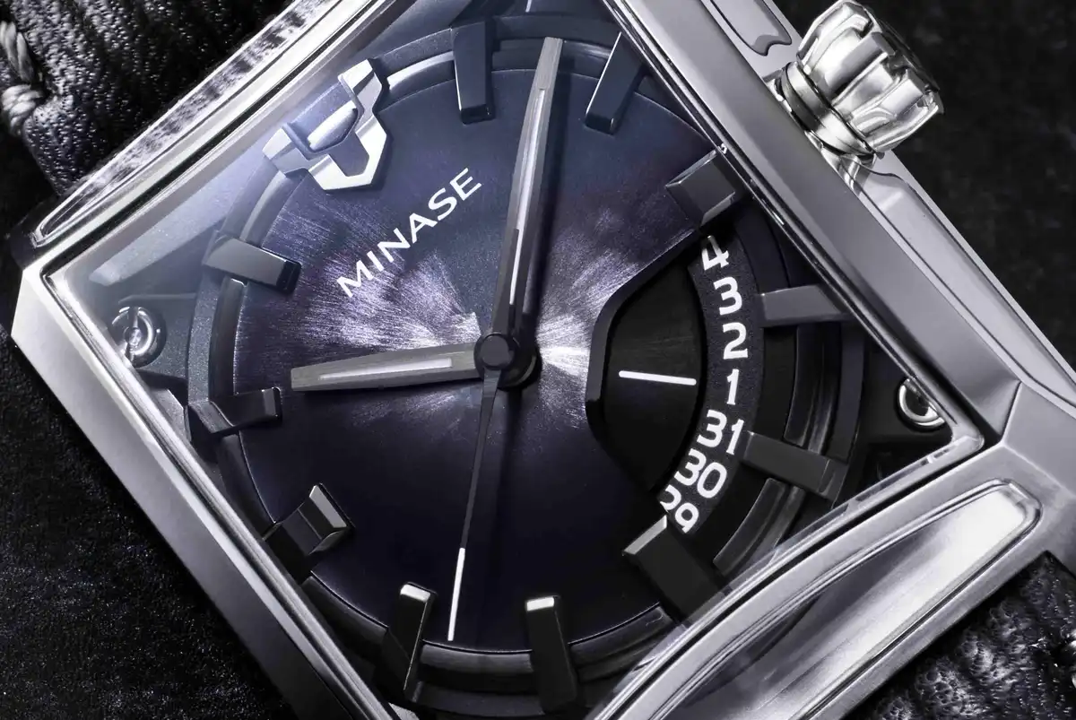 ミナセ SEVEN WINDOWS 雪平 ブラックグラデーション ダイアル 20周年