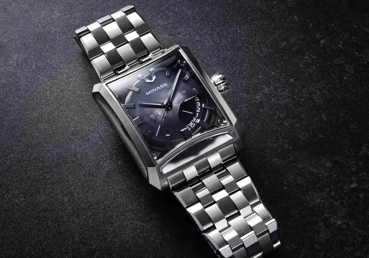 ミナセ SEVEN WINDOWS 雪平 ブラックグラデーション ダイアル 20周年