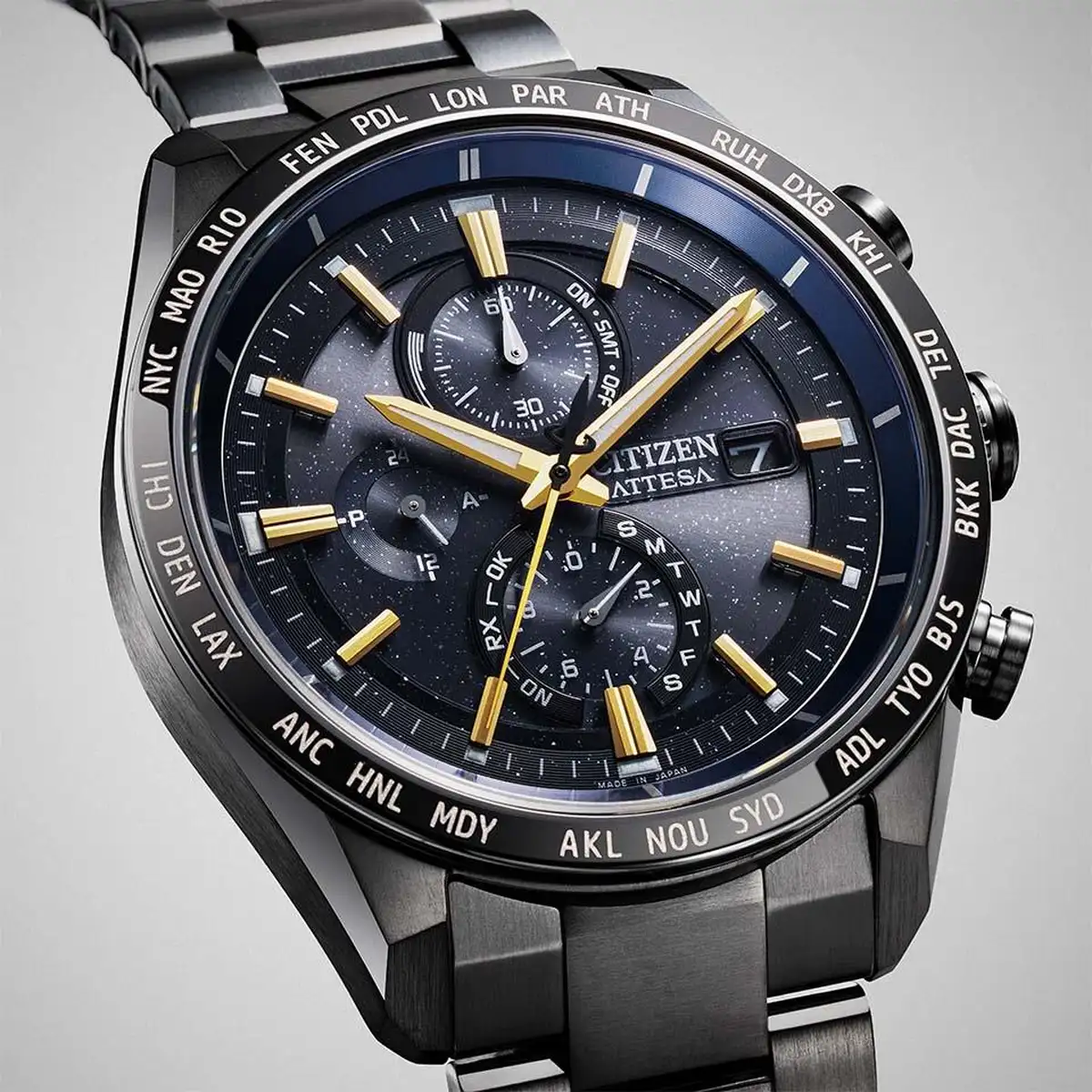 25年9月発売】シチズン アテッサ ACT Line『JAXA LABEL HTV-X限定