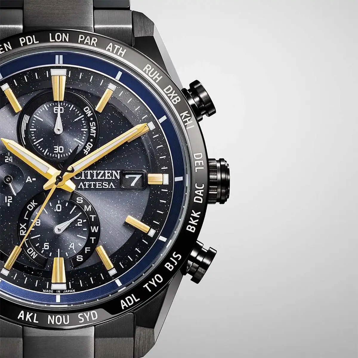 25年9月発売】シチズン アテッサ ACT Line『JAXA LABEL HTV-X限定