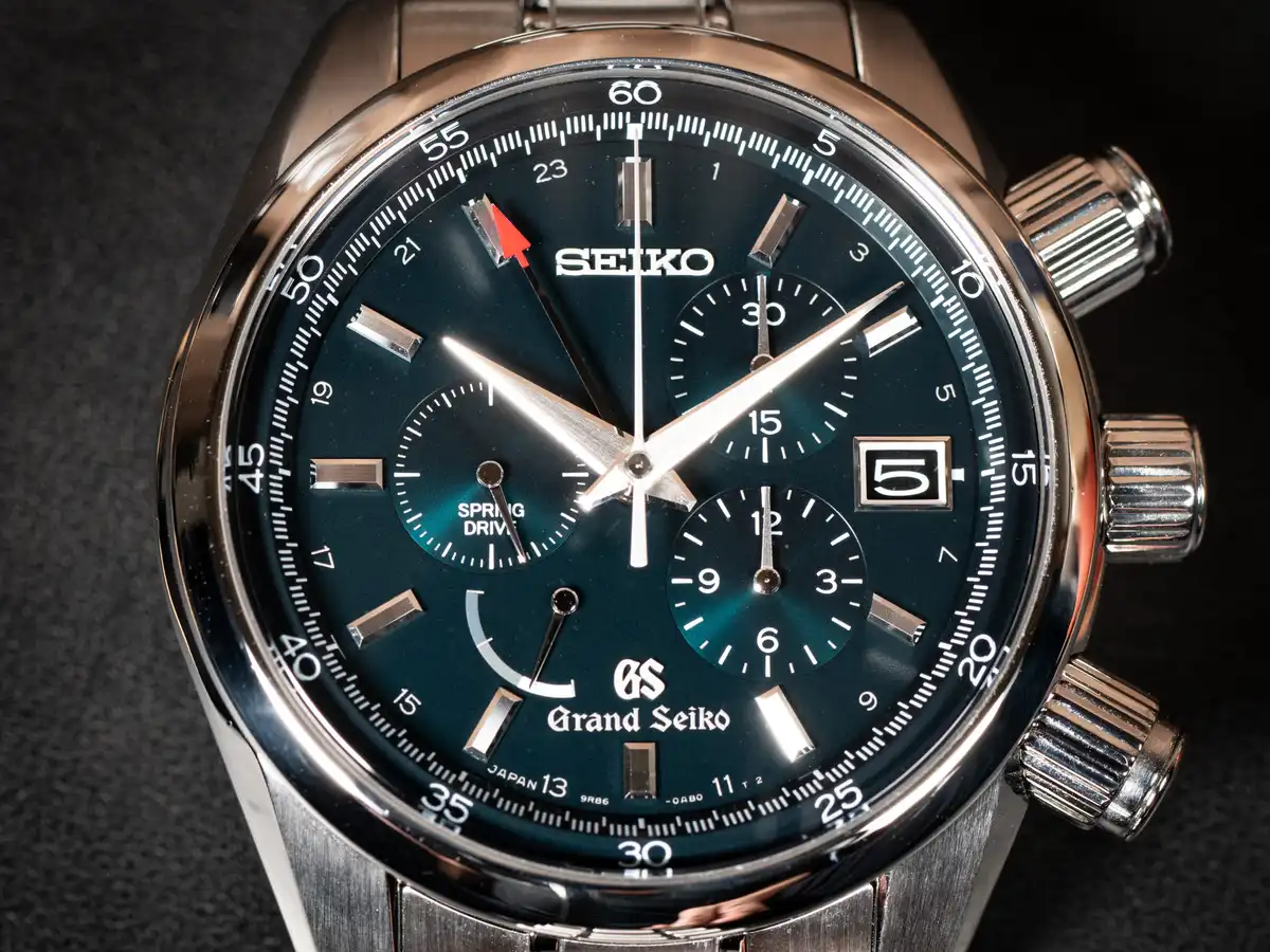 グランドセイコー スポーツコレクション スプリングドライブ クロノグラフ GMT SBGC007 写真
