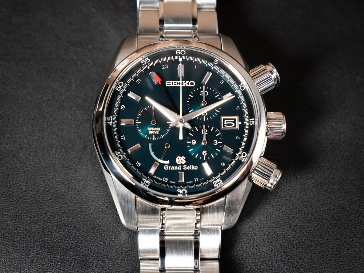 グランドセイコー スポーツコレクション スプリングドライブ クロノグラフ GMT SBGC007 写真
