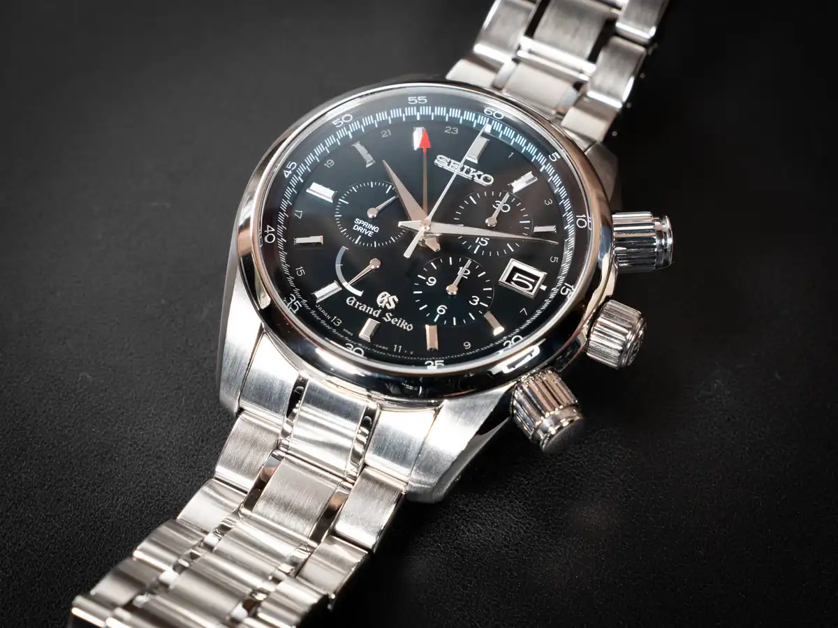 グランドセイコー スポーツコレクション スプリングドライブ クロノグラフ GMT SBGC007 写真