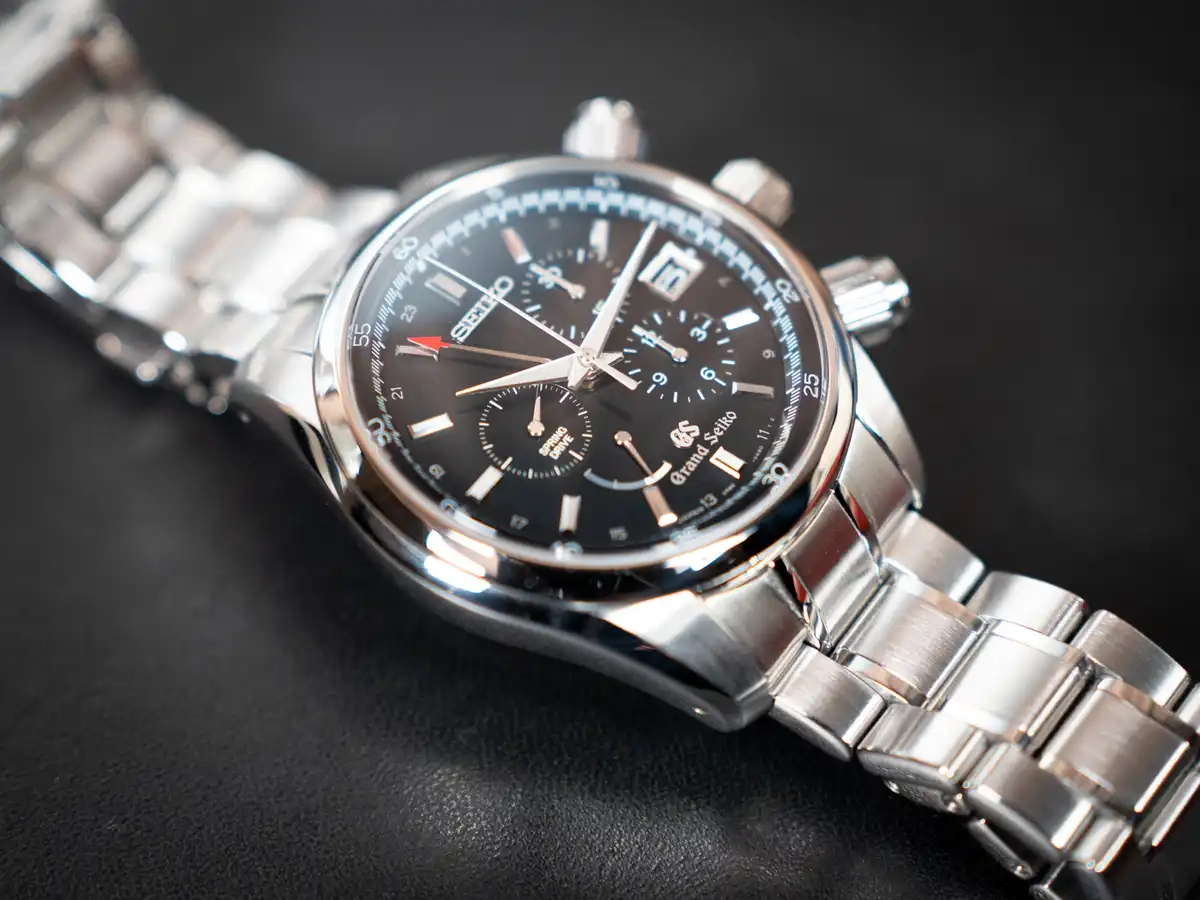 グランドセイコー スポーツコレクション スプリングドライブ クロノグラフ GMT SBGC007 写真