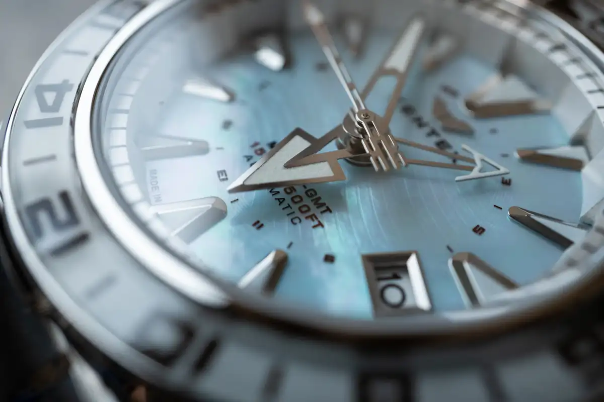 ケンテックス マリンGMT アイスブルーMOP S820X-12