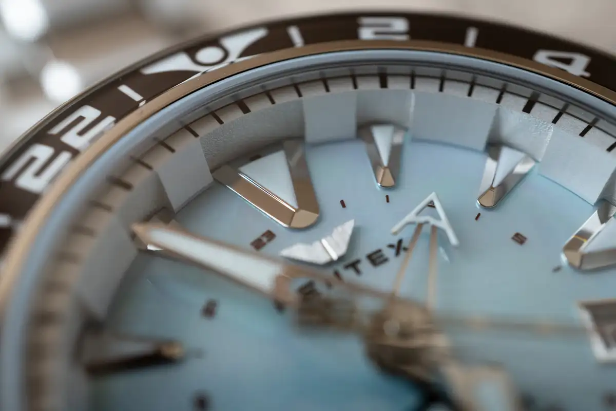 ケンテックス マリンGMT アイスブルーMOP S820X-12