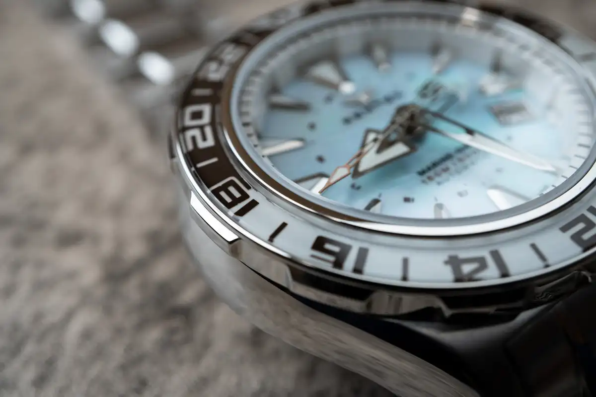 ケンテックス マリンGMT アイスブルーMOP S820X-12