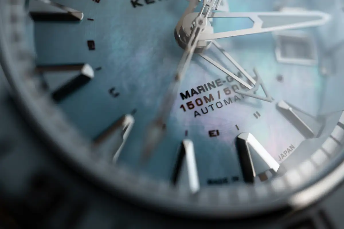 ケンテックス マリンGMT アイスブルーMOP S820X-12