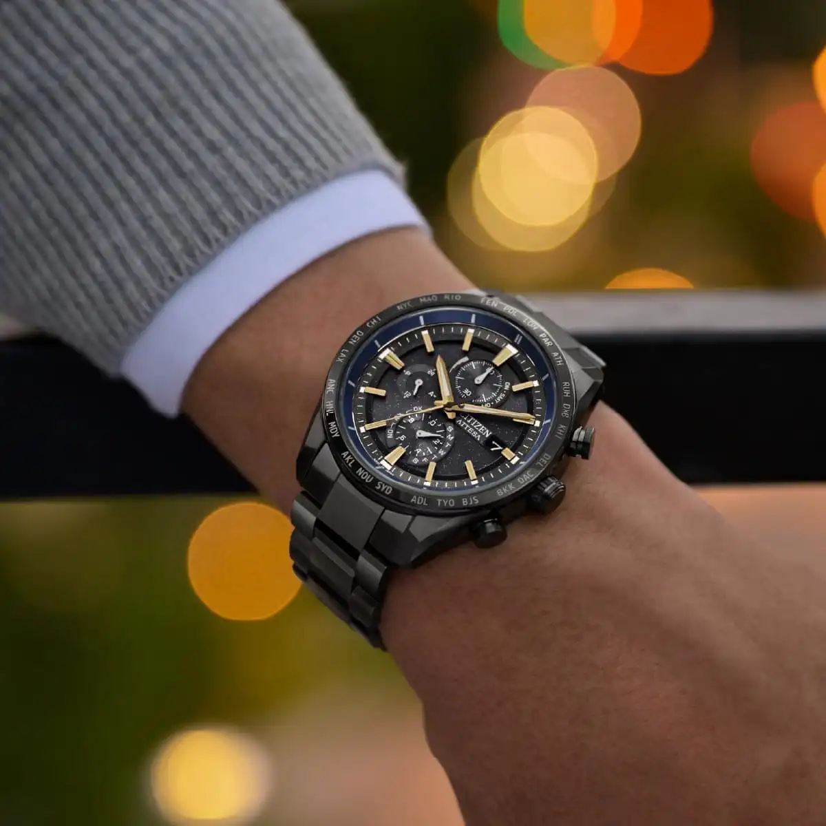 期限切れ 25年9月発売】シチズン アテッサ ACT Line『JAXA LABEL HTV-X限定