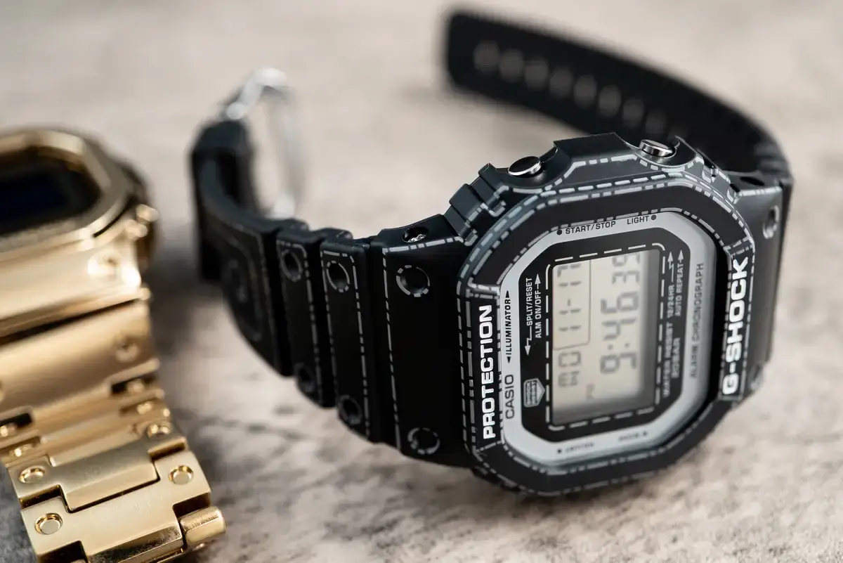 腕時計喫茶-Wristwatch-Tearoom- | ストレスに〝早めのG-SHOCK〟が効く!! 折り紙モチーフG-SHOCK「DW-5600RGM-1JR」購入レビュー DW-5600RGM-1JR G-SHOCK