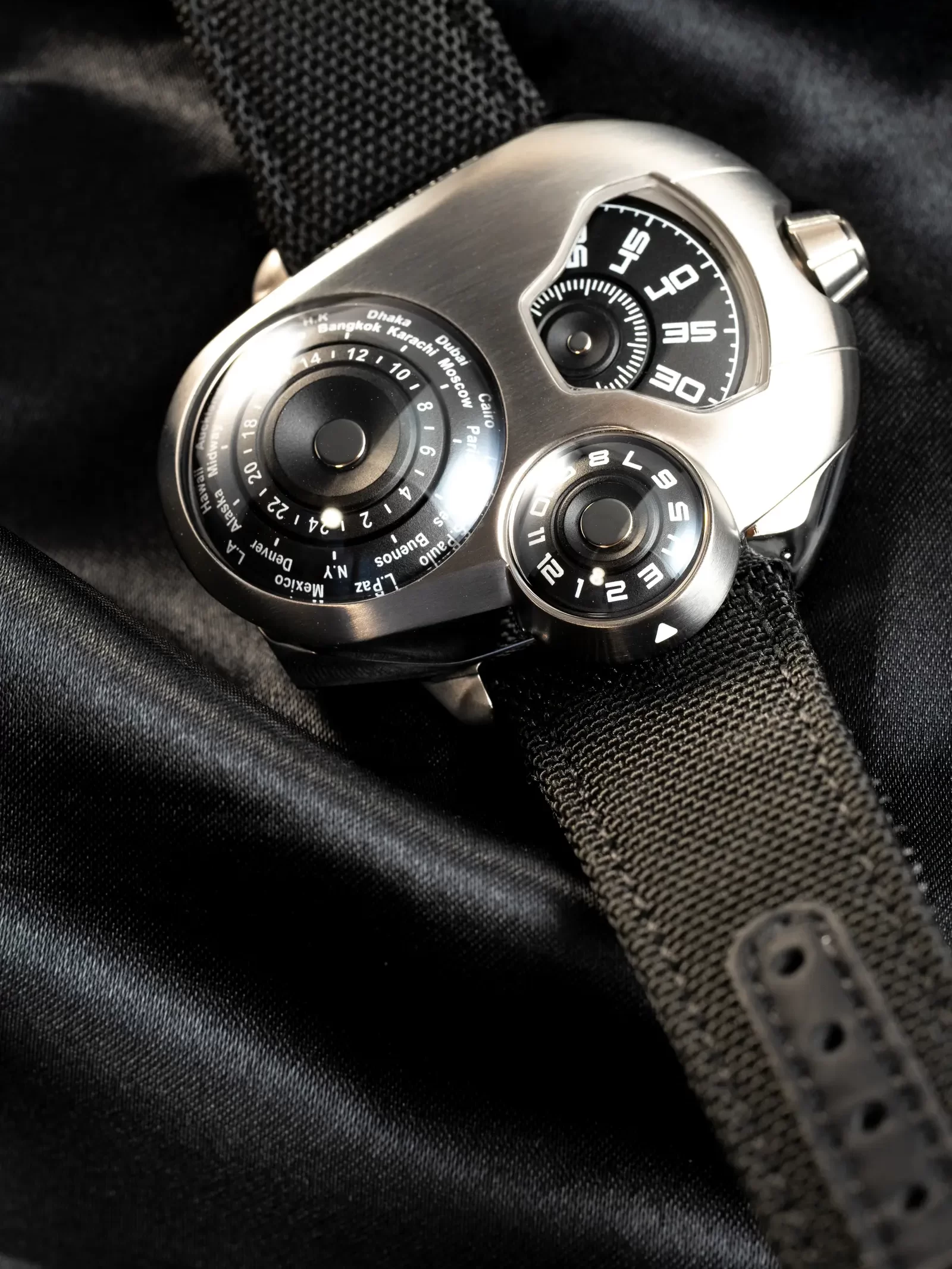 スペースワン ワールドタイマー チタニウム SpaceOne WORLDTIMER TITANIUM