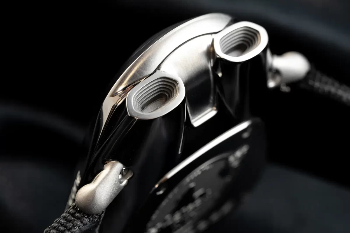 スペースワン ワールドタイマー チタニウム SpaceOne WORLDTIMER TITANIUM 噴射口