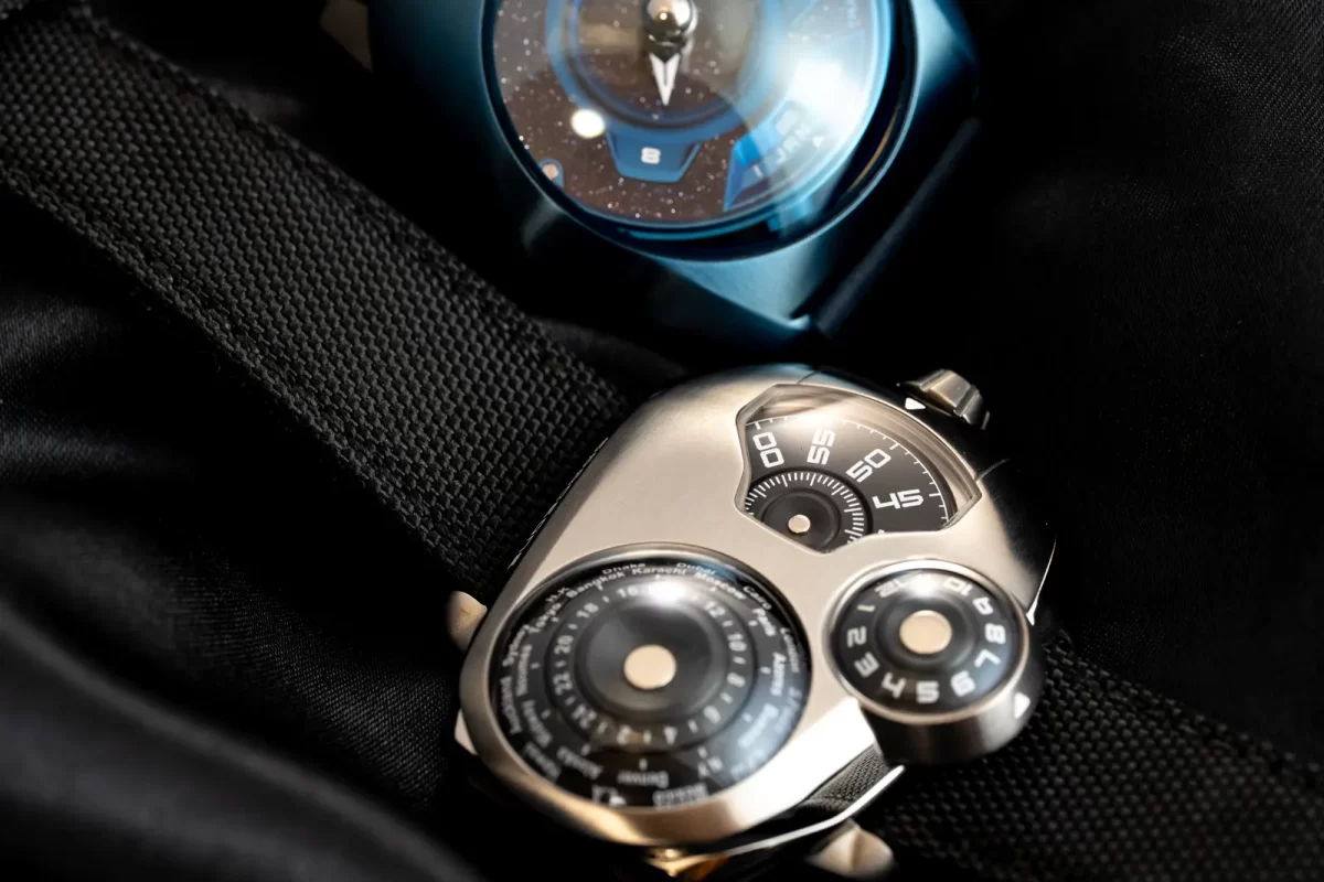 スペースワン ワールドタイマー チタニウム SpaceOne WORLDTIMER TITANIUM テリリウム