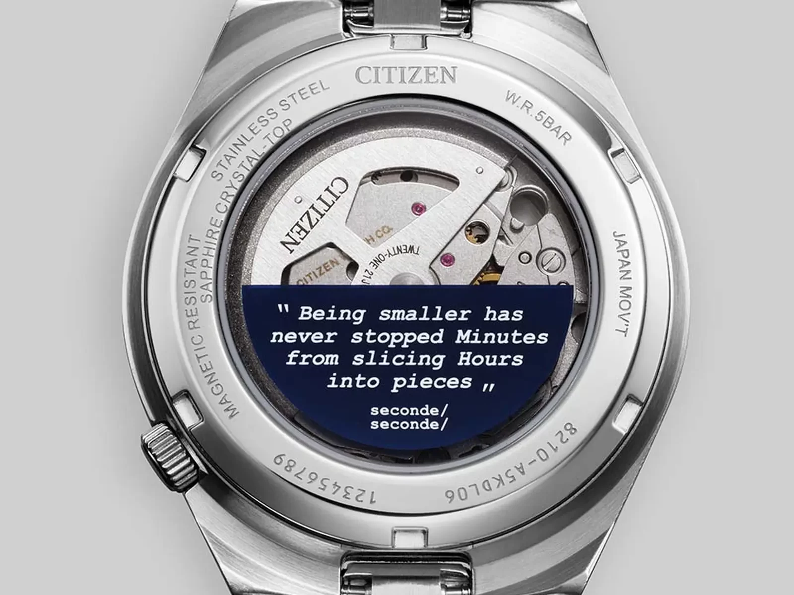 シチズン ツヨサ セコンドセコンド コラボレーションモデル NJ0157-81L