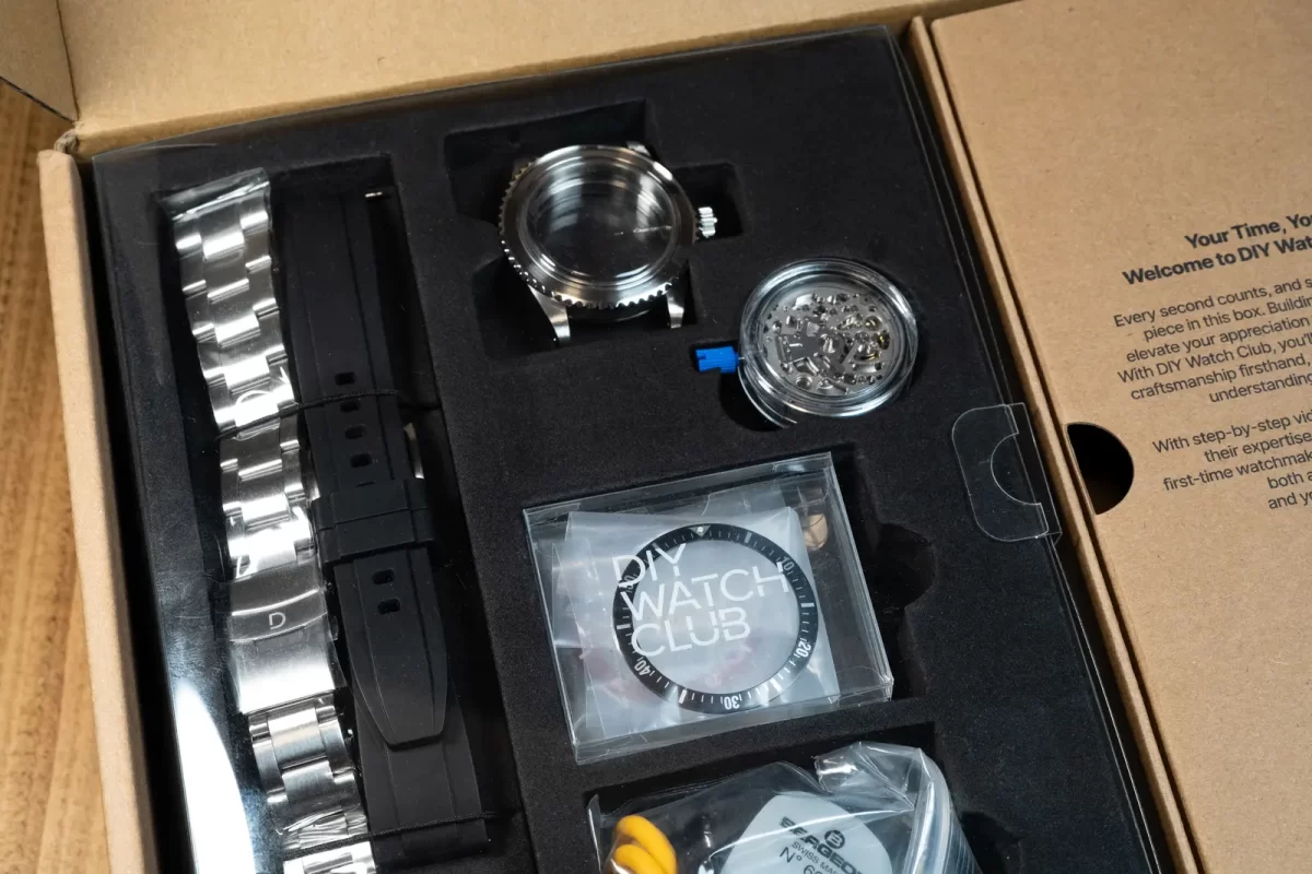 DIY Watch Club ウォッチキット 内箱 パーツ