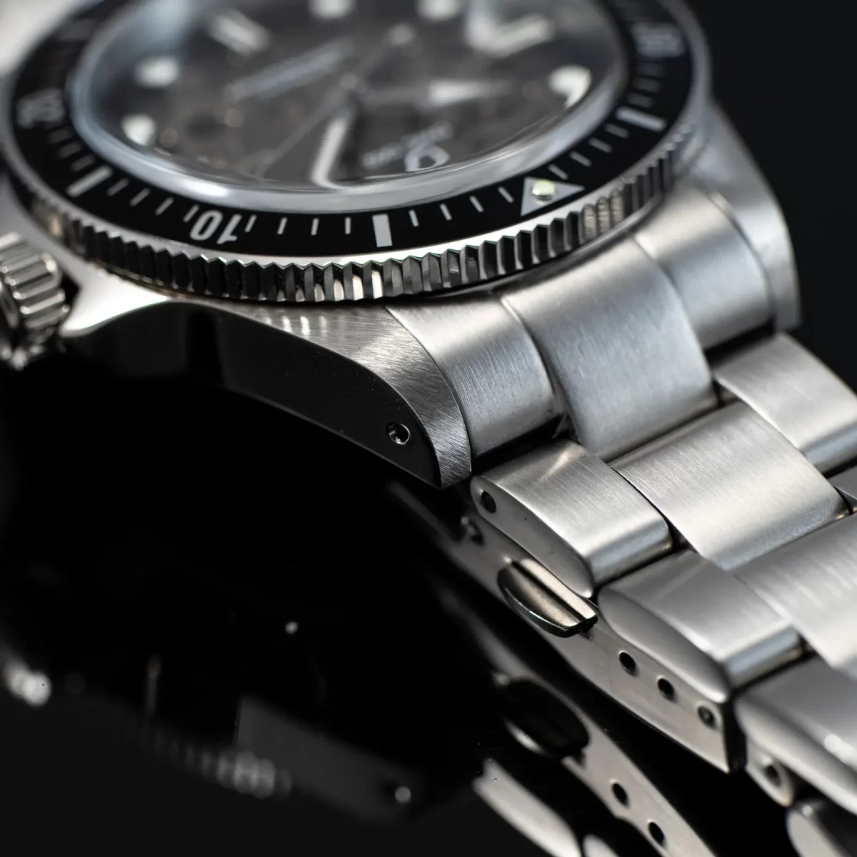 DIYウォッチキット ダイバーズ 40ミリ DIY Watch Club ブレスレット マクロ