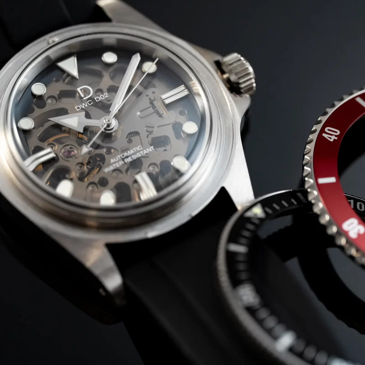 DIYウォッチキット ダイバーズ 40ミリ DIY Watch Club ベゼル 2種類 マクロ