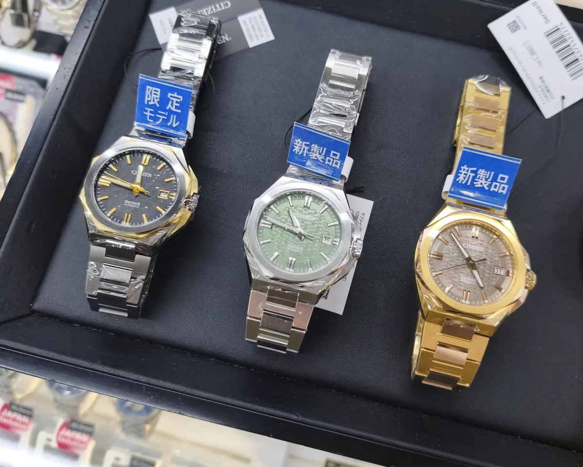 シチズン シリーズエイト NB6080-51W NB6086-54E NB6085-57W Series 8 Citizen 新製品