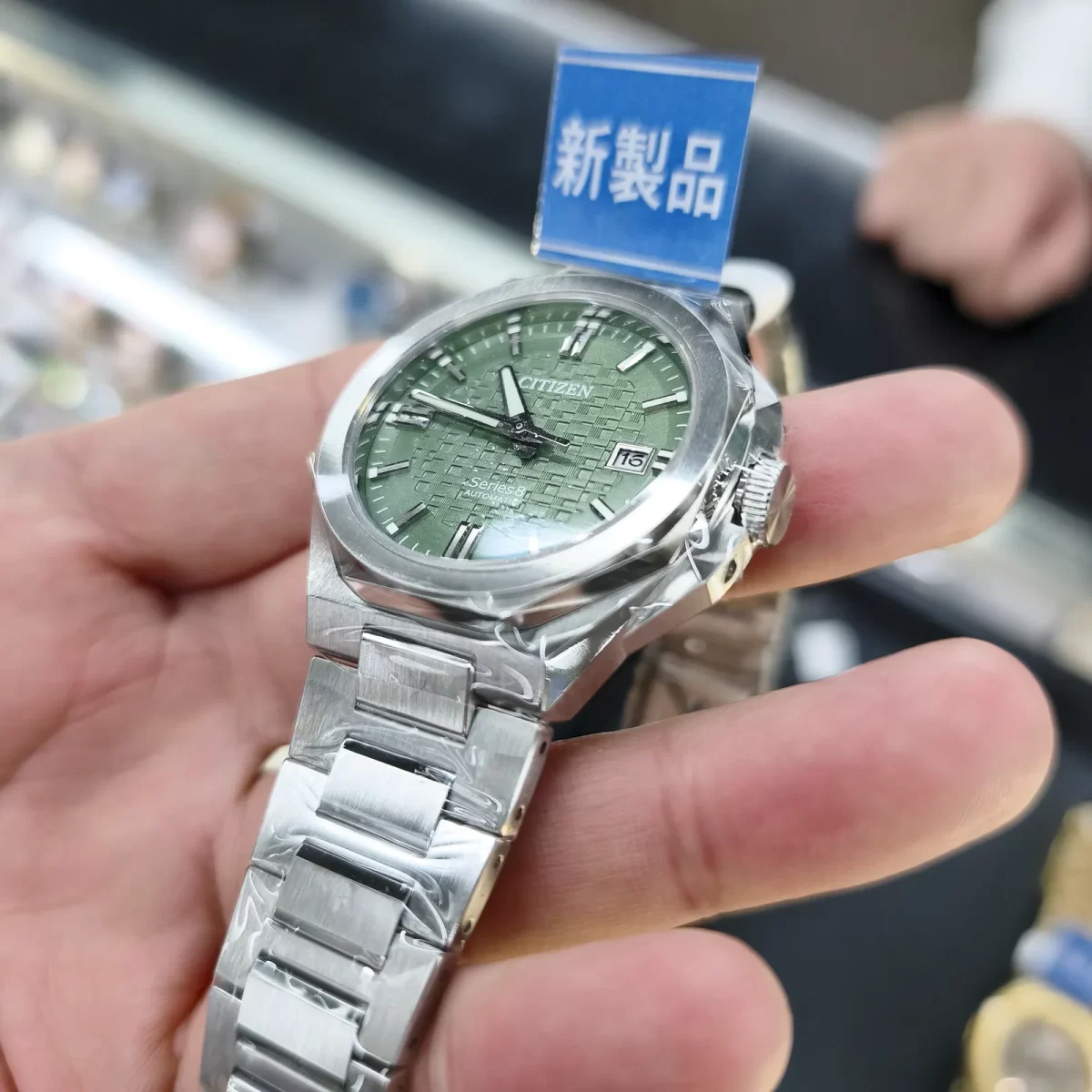 シチズン シリーズエイト NB6080-51W Series 8 Citizen 新製品 手のひら Cal.9051