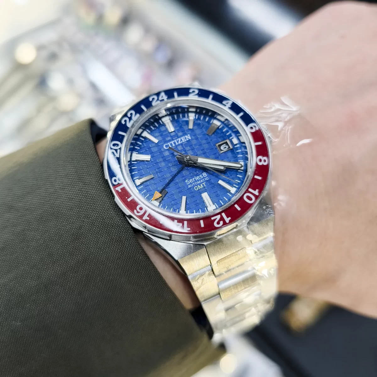 NB6030-59L シチズン シリーズエイト Series 8 Citizen GMT ツートーン ベゼル