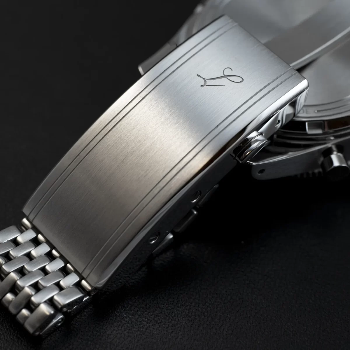 Lorca watch ロルカ モデル No.2 model シルバー サンレイ ダイヤル バックル クラスプ アジャスト